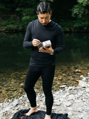 Eddy 2.0 lange Herren-Unterhose aus Merinowolle
