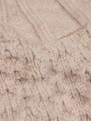 Amy Powney + Finisterre Aran Damen-Strickpullover