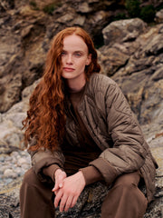 Women's Amy Powney + Finisterre Oversized Quilted Jacket
