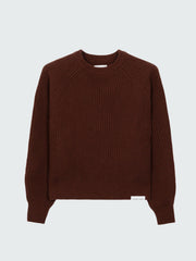 Women's Amy Powney + Finisterre Fisherman Rib Crew Neck Jumper