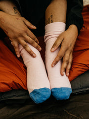 Klassische Wollsocken