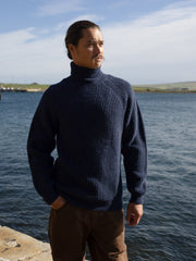 Men's Finisterre Mora Roll Neck Knit Jumper