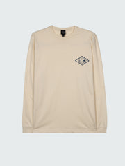 Diamond Logo Langarm-T-Shirt für Männer