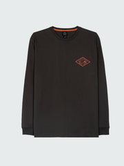 Men's Diamond Logo Long Sleeve T-Shirt