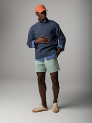 Escall Herren-Rundhalsstrick-Pullover