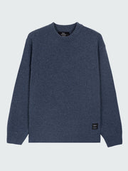 Escall Herren-Rundhalsstrick-Pullover