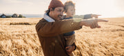 Jacob holding child