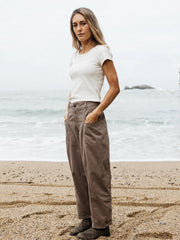 Croft Workwear Damen-Hose im Barrel-Schnitt