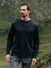 Seeker Merino Herren-Langarm-Top