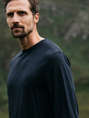 Seeker Merino Herren-Langarm-Top