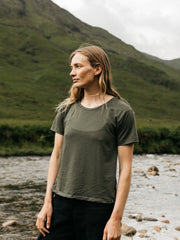 Seeker Merino Damen-T-Shirt mit Rundhalsausschnitt 