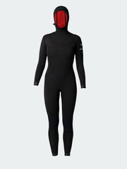 Women's Shearwater 4/3mm U-Zip Hooded Wetsuit