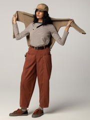 Croft Workwear Damen-Hose im Barrel-Schnitt