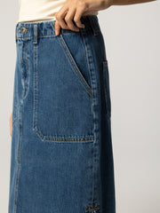 Women's Yarrel Denim A-Line Skirt