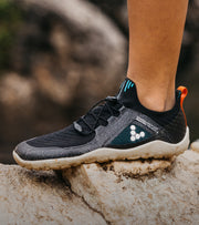 close up of the Vivobarefoot x Finisterre Primus Trail Knit