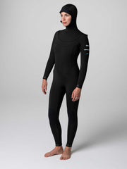 Women's Shearwater 5/4mm U-Zip Hooded Wetsuit