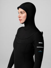 Women's Shearwater 4/3mm U-Zip Hooded Wetsuit