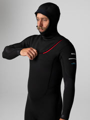 Men's Shearwater 4/3mm U-Zip Hooded Wetsuit