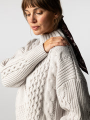 Women's Nova Aran Knit Jumper