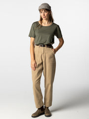 Seeker Merino Damen-T-Shirt mit Rundhalsausschnitt 