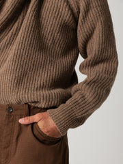 Mora 1/4 Zip Strickpullover für Männer