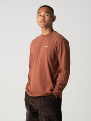 Harlyn Logo Langarm-T-Shirt für Männer