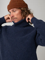 Men's Finisterre Mora Roll Neck Knit Jumper