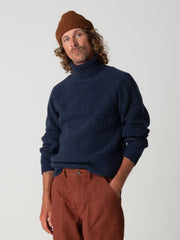 Men's Finisterre Mora Roll Neck Knit Jumper