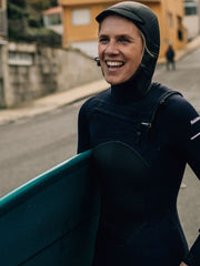 Women's Nieuwland 5.5/4.5mm Yulex® Chest Zip Hooded Wetsuit